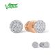 VISTOSO Genuine 14K 585 White Rose Yellow Gold Earrings For Lady Sparkling Diamond Minimalist Wedding Anniversary Gifts Fine Jewelry